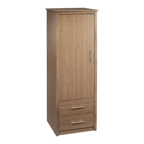 Drive Medical 1 Door, 2 Drawer, Wardrobe | 25.25" (W) x 23" (D) x 74" (H) - RS-WDRB-24-12