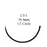 Coated Vicryl - Suture with Needle Absorbable Coated Undyed Suture Braided Polyglactin 910 Size 3 - 0 27 Inch Suture 1-Needle 36 mm Length 1/2 Circle Taper Point Needle - J258H