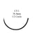 Coated Vicryl - Suture with Needle Absorbable Coated Undyed Suture Braided Polyglactin 910 Size 1 27 Inch Suture 1-Needle 36 mm Length 1/2 Circle Taper Point Needle - J261H