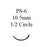 J & J Healthcare Systems Coated Vicryl Suture with Needle Absorbable Coated Undyed Suture Braided Polyglactin 910 Size 5-0 18 Inch Suture 1-Needle 11 mm Length 1/2 Circle Reverse Cutting Needle - J511G