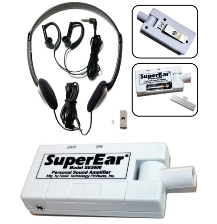 Sonic Technology Products SuperEar Personal Sound Amplifier 3/4 X 2 X 3 Inch - SE5000