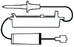 Smiths Medical CADD Yellow Striped Pump Set 125 mL / Hr Drip Rate 130 Inch Tubing Without Ports - 21-7339-24