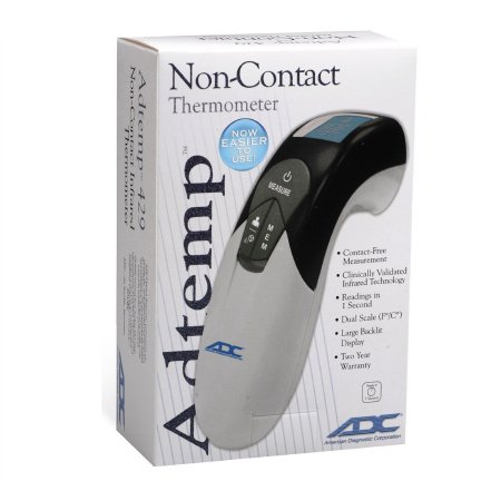 AdTemp - Non-Contact Skin Surface Thermometer Adtemp Infrared Skin Probe Handheld - 429