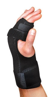 Hely & Weber TKO Wrist Splint Left Hand Black One Size Fits Most - 4848-LT