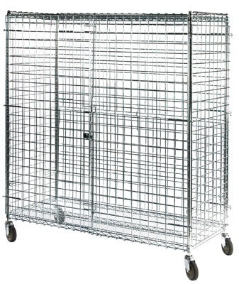 Lakeside Manufacturing Utility Cart 24 X 48 X 69 Inch 2 Shelves - R244863CSEC-2