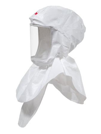 3M Versaflo - Air Purifying Respirator Hood Pull On Closure One Size Fits Most White - S-607-10