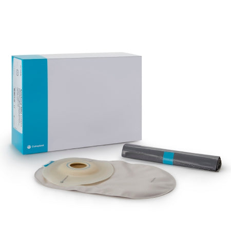 SenSura Mio Convex - Ostomy Pouch One-Piece System 8-1/4 Inch Length, Maxi 1 Inch Stoma Closed End Convex Light, Pre-Cut - 16330