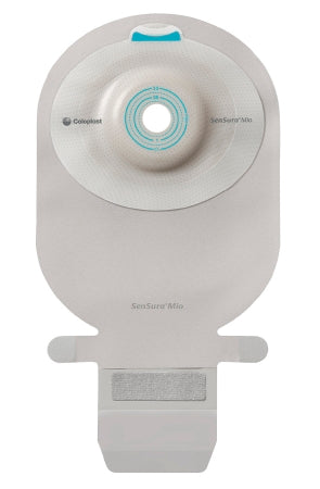 Coloplast SenSura Mio Convex Filtered Ostomy Pouch One-Piece System 11 Inch Length, Maxi 5/8 to 1-5/16 Inch Stoma Drainable Soft Convex, Trim to Fit - 16715