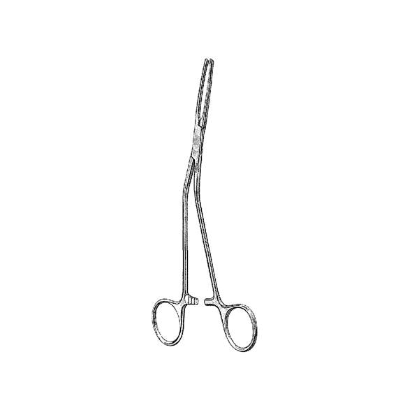 Miltex-Integra Forcep Grasping Mcgivney 7-1/2" Angled Shank Stainless Steel Ea - 28-152