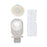SenSura Mio - Ostomy Pouch Two-Piece System Maxi Length 3/8 to 2-3/4 Inch Stoma Drainable Flat, Trim to Fit - 21010