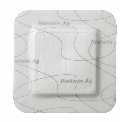 Coloplast Silver Foam Dressing Biatain Silicone Ag 3 X 3 Inch Square Sterile - 39636