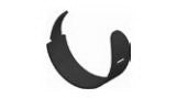 Opus 360 - CPAP Mask Headgear Tube Anchoring Strap - 400HC311