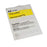 Cardinal ChemoPlus Chemo Drug Transport Bag 13 X 19 Inch Clear / Yellow Zip Closure - CT0525