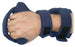 ComfySplints - Hand Deviation Orthosis Below-the-Wrist Swivel Terry Cloth Left or Right Hand Blue One Size Fits Most - 081503846