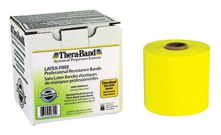 Performance Health Thera-Band Exercise Resistance Band Yellow 50 Yard Light Resistance - 11726