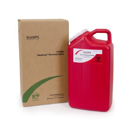 TakeAway Recovery System - Replacement Cardboard Box with Label 3 Gallon - 83000RB