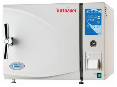 Tuttnauer Heidolph 3545E - Tabletop Autoclave Steam 12 X 15 Inch Chamber Side Hinged Door - 0296441