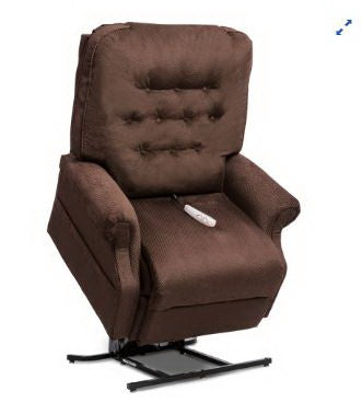 Pride Health Care Patient Lift Chair Heritage Collection 375 Lbs. Weight Capacity - LC358XL-WAL-AOA