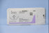 J & J Healthcare Systems Coated Vicryl Suture with Needle Absorbable Coated Undyed Suture Braided Polyglactin 910 Size 1 36 Inch Suture 1-Needle 40 mm Length 1/2 Circle Taper Point Needle - J959H