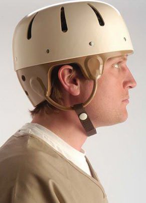 Humane Restraint Hard Shell Helmet Hard Shell Helmet Tan Large - 9821-L