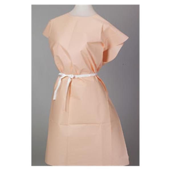 Henry Schein Gown Premium 30 In X 42 In Peach 50/Ca - 73731