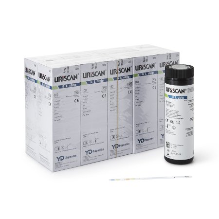 Uriscan - Urinalysis Test Blood, Glucose, Leucocytes, Nitrite, pH, Protein 100 per Bottle - U25
