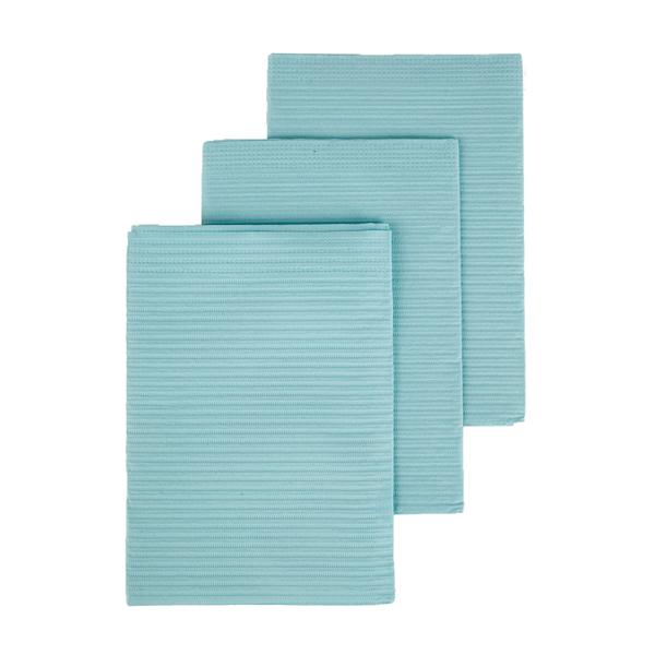 Henry Schein Towel Patient Dri-Gard 13 In X 19 In Blue 2 Ply Tissue / Poly 500/Ca - WESCEBL