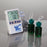 Health Care Logistics Excursion-Trac Temperature Datalogger Fahrenheit / Celsius -58° to 158°F (-50° to 70°C) 2 Bottle Probes Battery Operated - 19198