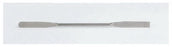 Fisher Scientific Semi-Micro Spatula Stainless Steel, 22.5 cm Length, Mirror-like Finish, 50 X 9 mm Bowl, 45 X 9 mm Spat - S50788