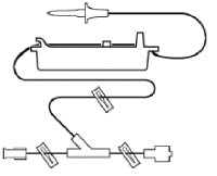 Smiths Medical CADD Administration Set 125 mL / Hr Drip Rate 108 Inch Tubing - 21-7394-24