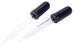 Eye/Ear Dropper - Medicine Dropper Kit Glass, Straight Tip, Angled Tip - 00508