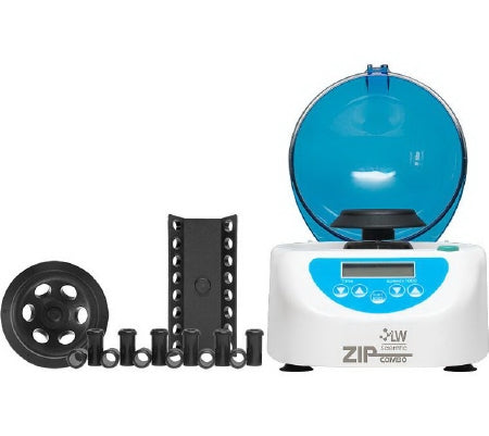 LW Scientific ZipCombo Centrifuge 6 Place Microtube Rotor, 12 Place Microhematocrit Rotor 12,000 RPM - ZCC-1206-77T3