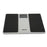 Health O Meter - Floor Scale Digital LCD Display 500 lbs. / 220 kg Capacity Black / White Battery Operated - 880KLS