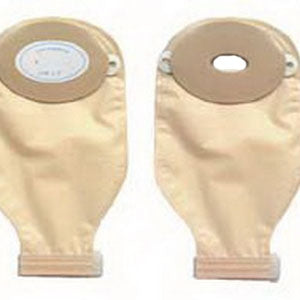 Nu-Hope Laboratories Nu-Flex Nu-Barrier Post-Op Ostomy Pouch 11 Inch 1-3/4 X 3-1/4 Inch Drainable, Roll-Up Closure Oval E, Convex, Trim-to-Fit - 46-7274R-C