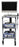BR Surgical - Mobile Endoscopic Video Cart 16-3/4 X 17 X 58 Inch - BR900-9120