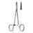 Sklar - Needle Holder 5-1/4 Inch Length Blunt Straight Serrated Tips Finger Ring Handle - 21-813