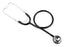 McKesson Basic Classic Stethoscope BASIC Black 1-Tube 22 Inch Tube Double Sided Chestpiece - 01-670HBKG