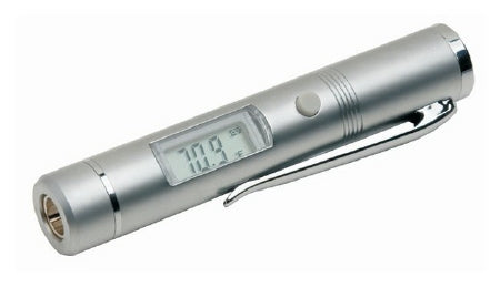 Fisher Scientific Durac Infrared Thermometer Fahrenheit / Celsius -27° to 428°F (-33° to 220°C) Infrared Sensor Pocket Clip Battery Operated - 13201782
