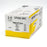 Reli - Suture with Needle Absorbable Uncoated Undyed Suture Plain Gut Size 5 - 0 18 Inch Suture 1-Needle 13 mm Length 3/8 Circle Reverse Cutting Needle with Precision Point - GP686-M
