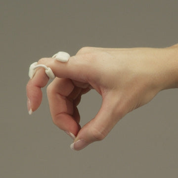 Deroyal Finger Spring  X-Large Right Hand White - 601D