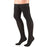 Truform - Compression Stocking Thigh High Medium Black Closed Toe - 8868-BL-MED
