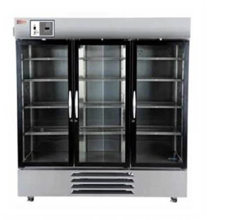 Thermo Scientific - Refrigerator Laboratory Use 72 cu.ft. 3 Glass Doors Automatic Defrost - Pantek Technologies - MH72SS-GARE-TS