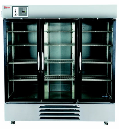 Thermo Scientific - Refrigerator Laboratory Use 72 cu.ft. 3 Glass Doors Automatic Defrost - MR72PA-GAEE-TS