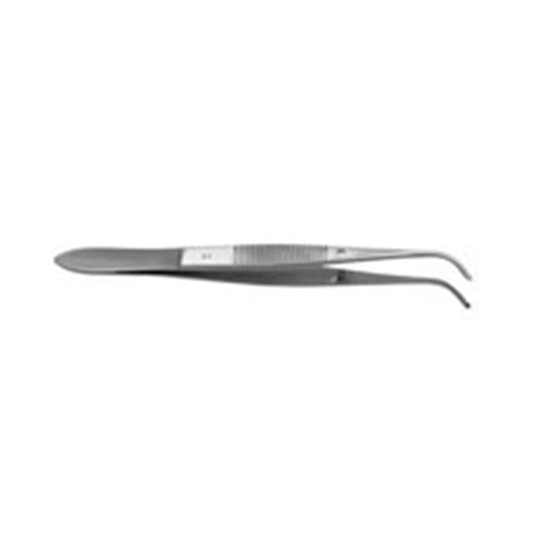 Henry Schein Forcep Iris 4" Full Curve 1X2 Teeth Ea - 100-8011