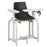 Standard Lab Series - Blood Drawing Chair Flip Up Arm Black - 66011-P-600-3BK