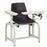 Standard Lab Series - Blood Drawing Chair Padded Straight Flip Up Arm Black - 66060-P-600-3BK