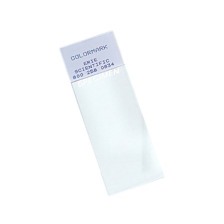 Colormark - Microscope Slide 25 X 75 X 1 mm White End - CM-4951W-001