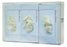 Bowman Manufacturing Narrow Glove Box Holder Horizontal or Vertical Mount 3-Box Clear 2-15/16 X 10-1/8 X 15-15/16 Inch Plastic - GP-073-DISP