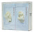 Narrow - Glove Box Holder Horizontal or Vertical Mounted 2-Box Capacity Clear 2-15/16 X 10-1/8 X 10-11/16 Inch Plastic - GP-072