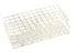 VWR - Test Tube Rack 36 Place 13 mm Tube Size White 2 -1/8 X 4-1/4 X 4-1/4 Inch - 89215-722
